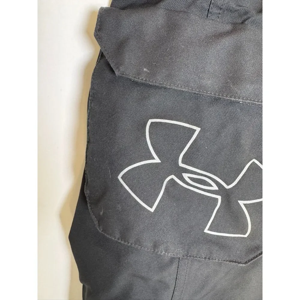 Under Armour Youth Large Snow Pants Black Infrared ColdGear Insulated Waterproof